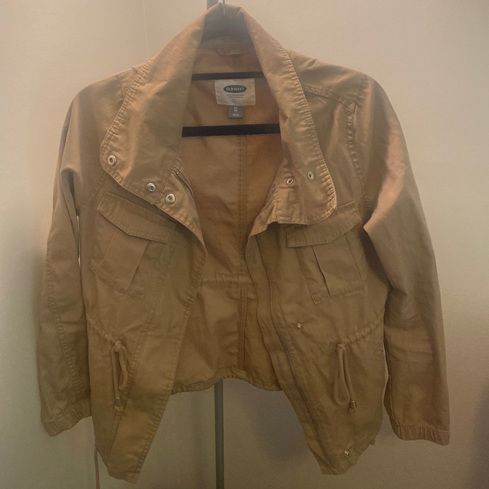 Khaki canvas jacket